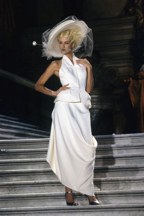 1998 dior haute couture|christian Dior dresses runway.